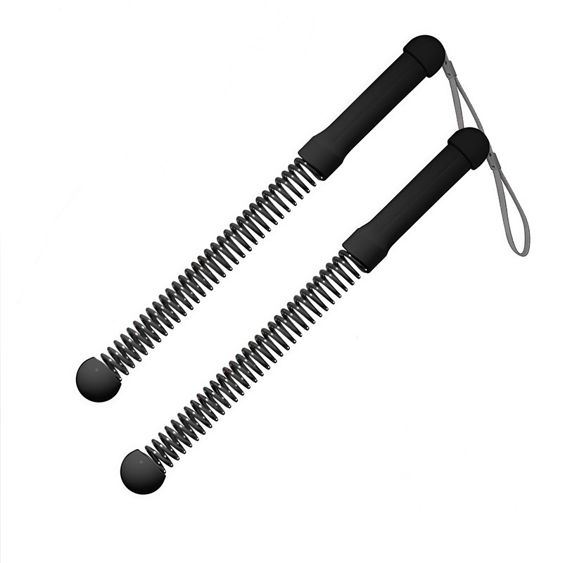 Home Gym Full Body - 調整可能な重量コードレスバトルロープ 4mm厚スプリングTPRハンドル 44CM 全身ワークアウトフィットネス機器 ホームジム用