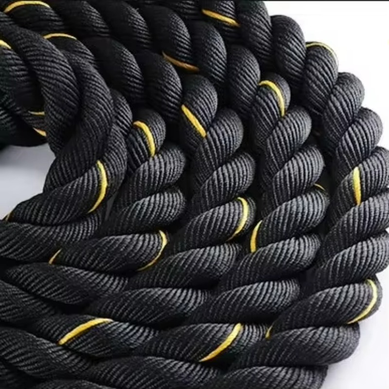 Battle Rope Heavy - ワークアウトエクササイズバトルロープフィットネスヘビースキッピングウェイトジャンプロープ（家庭用およびジムトレーニング用）