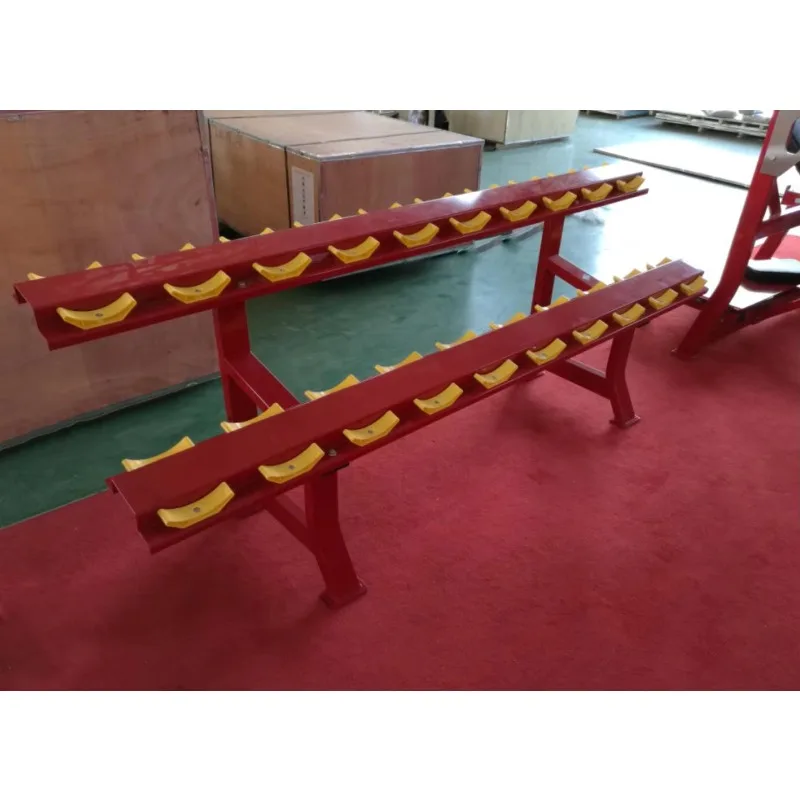 Home Gym Usa - 2段ダンベル収納ラック、安全で滑らかなエッジ、安定した構造、屋内およびホームジム用