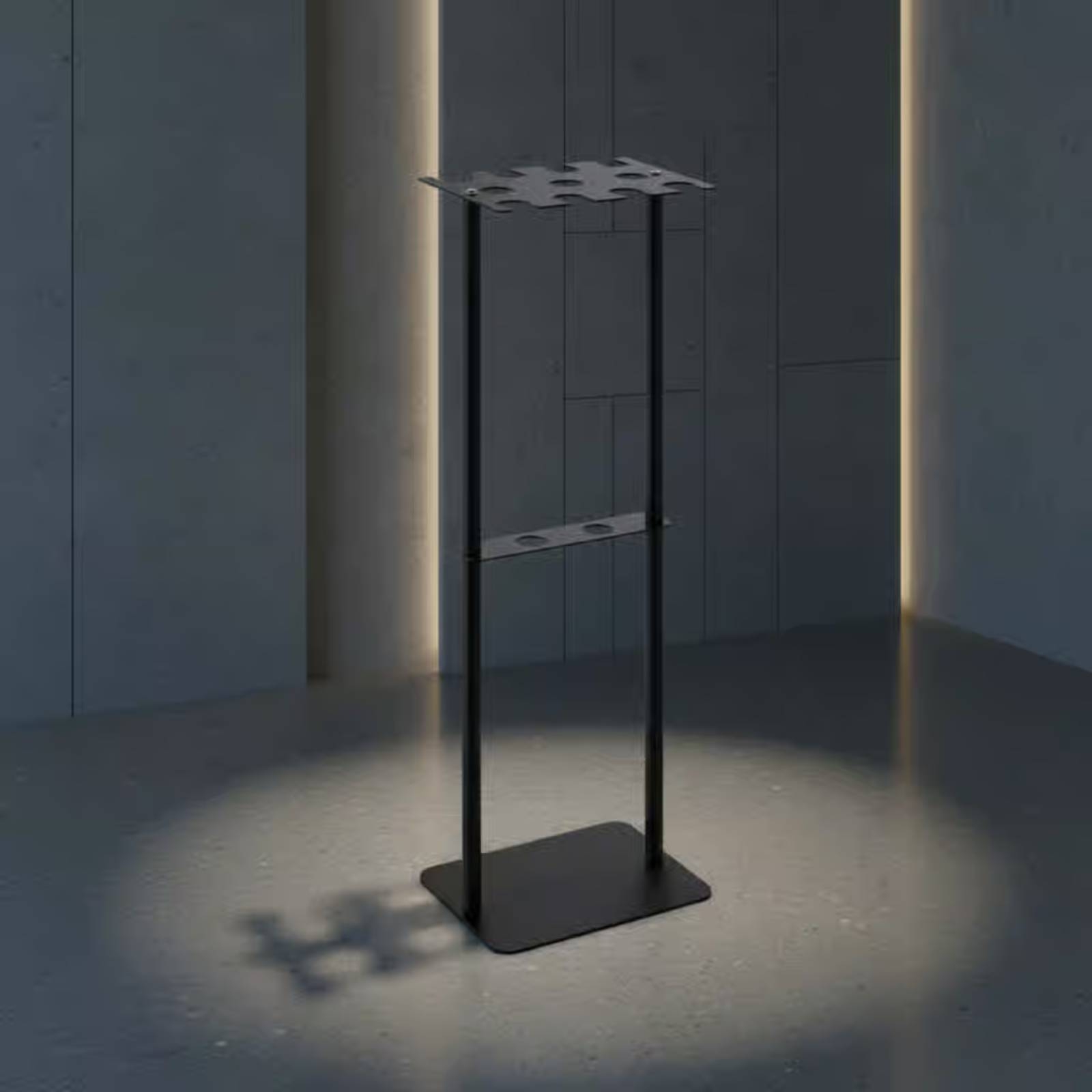 Home Gym Usa - 金属製野球ディスプレイラックモバイル野球クラブ収納ラックフロアクラブホルダー自立型錆びにくいホームジム用