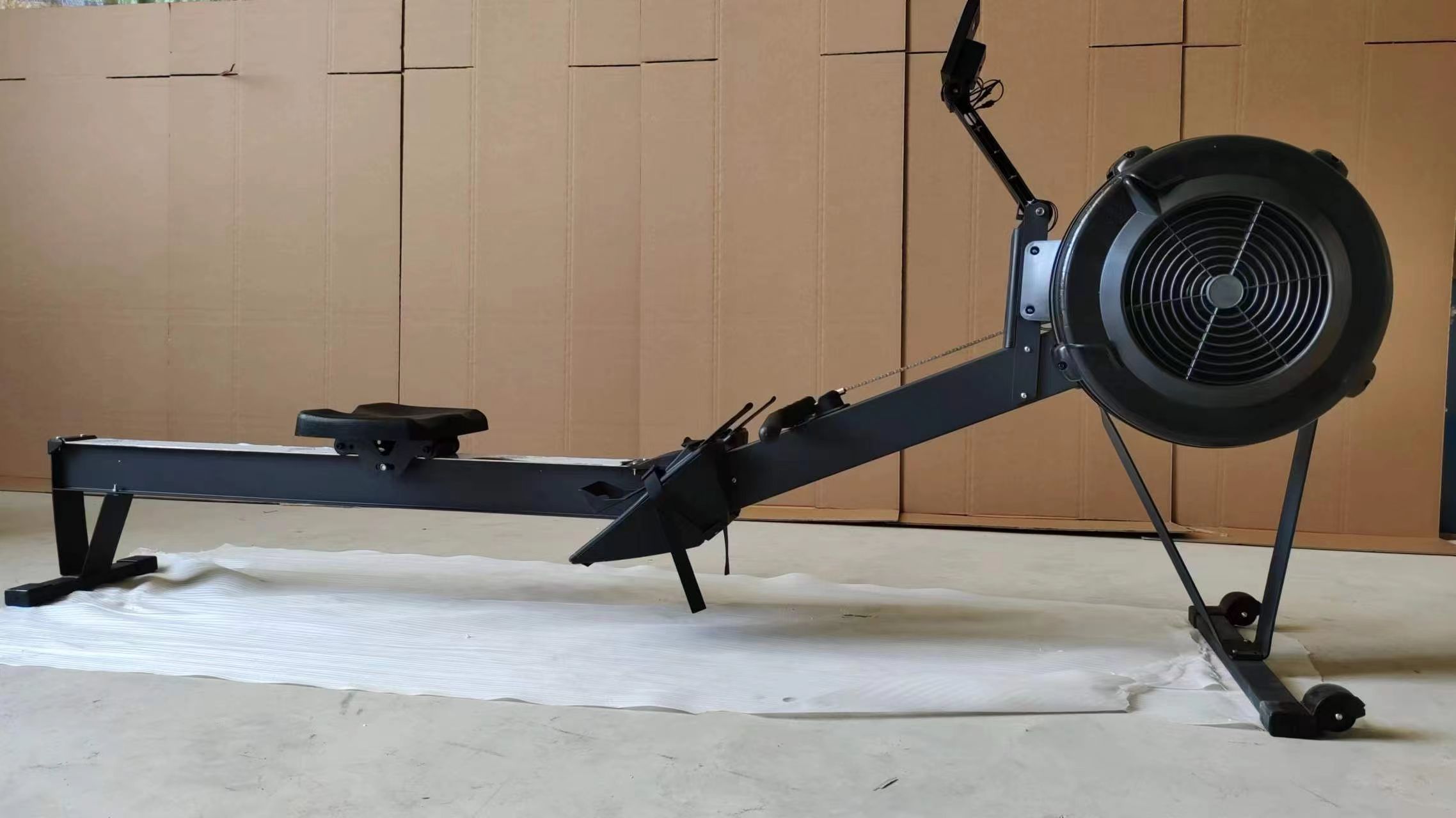 Home Gym No Equipment - エアローリングマシン ジムフィットネス機器 ポータブルカーディオマグネティックローイングマシン ホームジムエクササイズ用