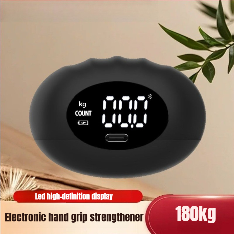 Home Gym Mini - 人間工学に基づいた 180kg デジタルハンドダイナモメーター電子握力計 LCD フォースメーターホームジム筋肉コアトレーニング機器