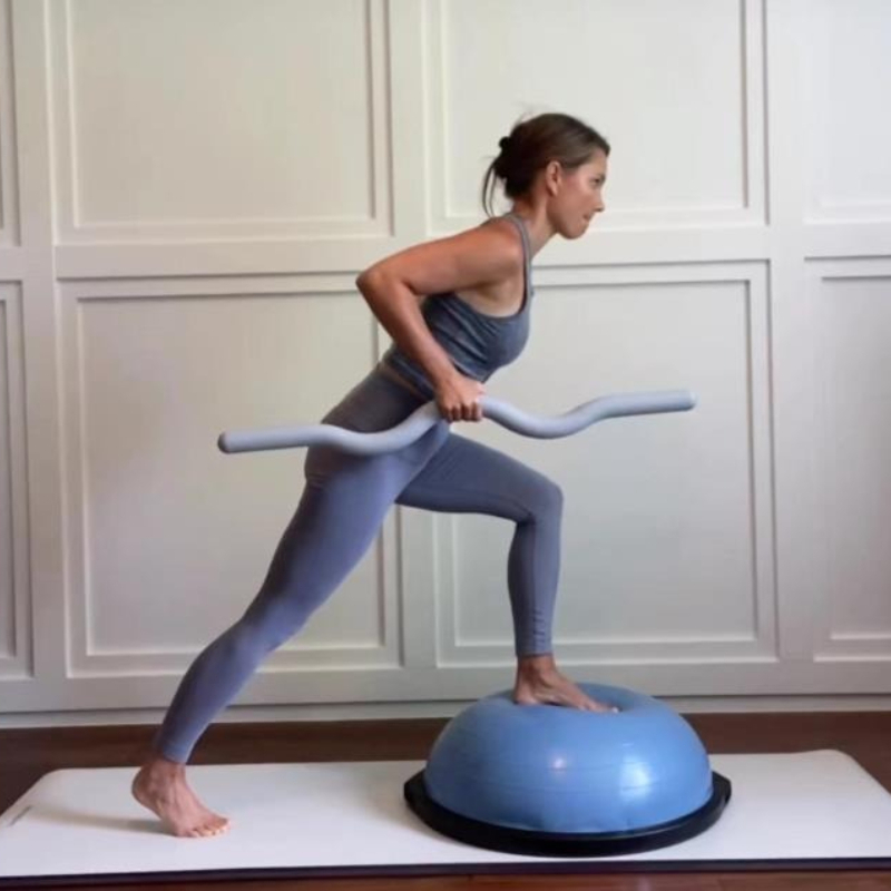 Home Gym Pilates - シリコンカバー付きウェイト付きピラティスバー 筋力トレーニングスティック ホームジム ボディシェーピング ヨガ ピラティス