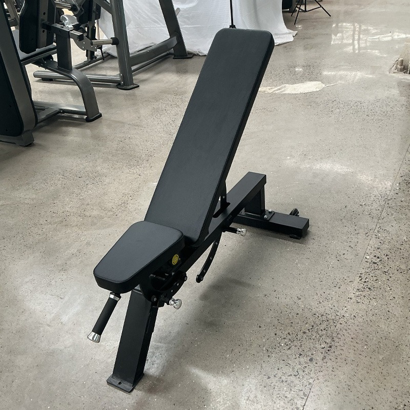 Home Gym Full Body - 調整可能なホームジムダンベルベンチ、ポータブルメタル折りたたみ式デザイン、安全機能付き、全身トレーニング用、年間大セール