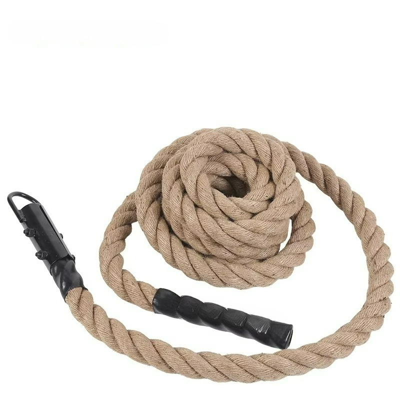 Battle Rope Heavy - 高耐荷重クライミングバトルロープ 強力な引張力 簡単設置で効率的なジムパワーフィットネスワークアウトを実現