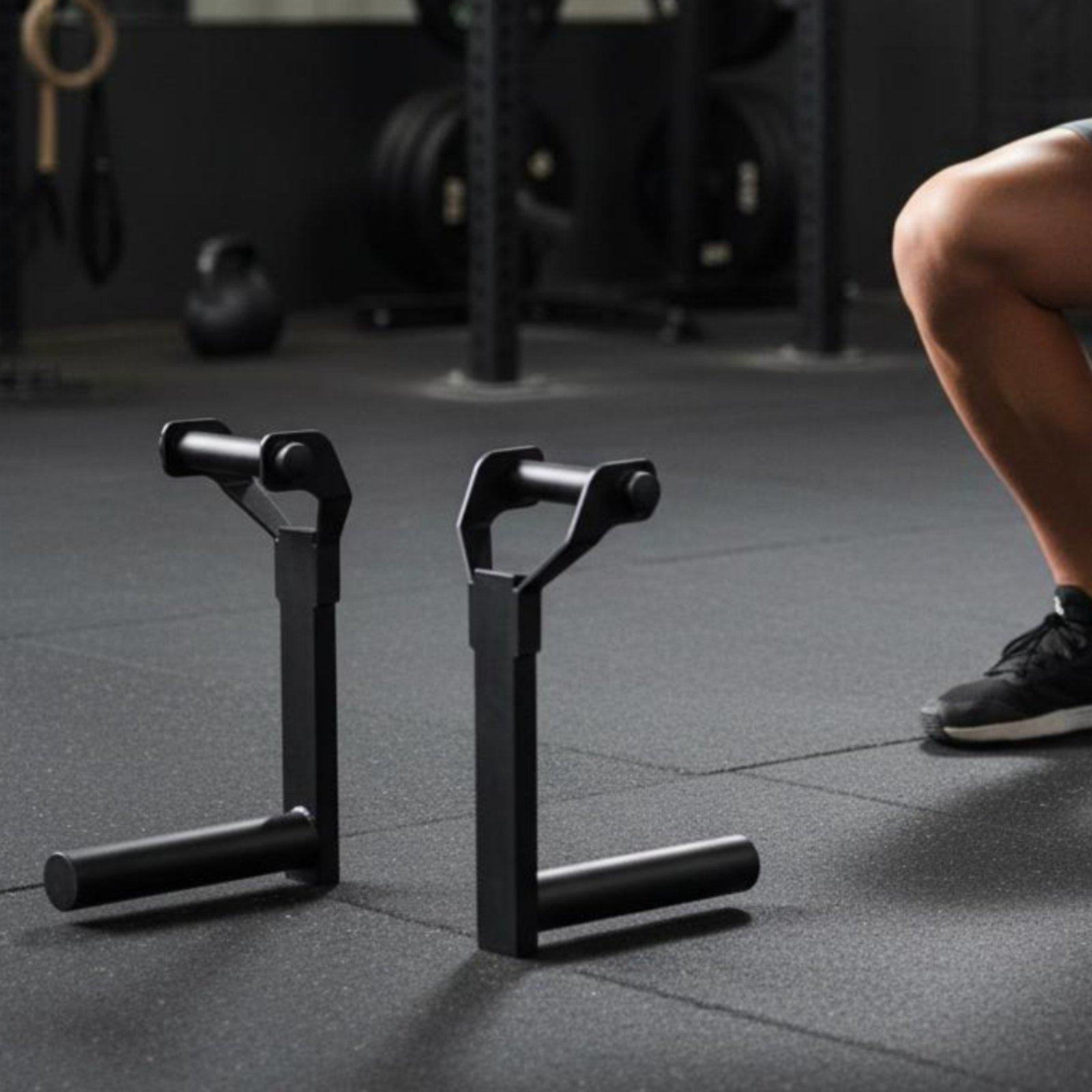 多サイズ対応バーベルプレートホルダーオーガナイザーラック、家 - Home Gym Equipments のレビューと価格