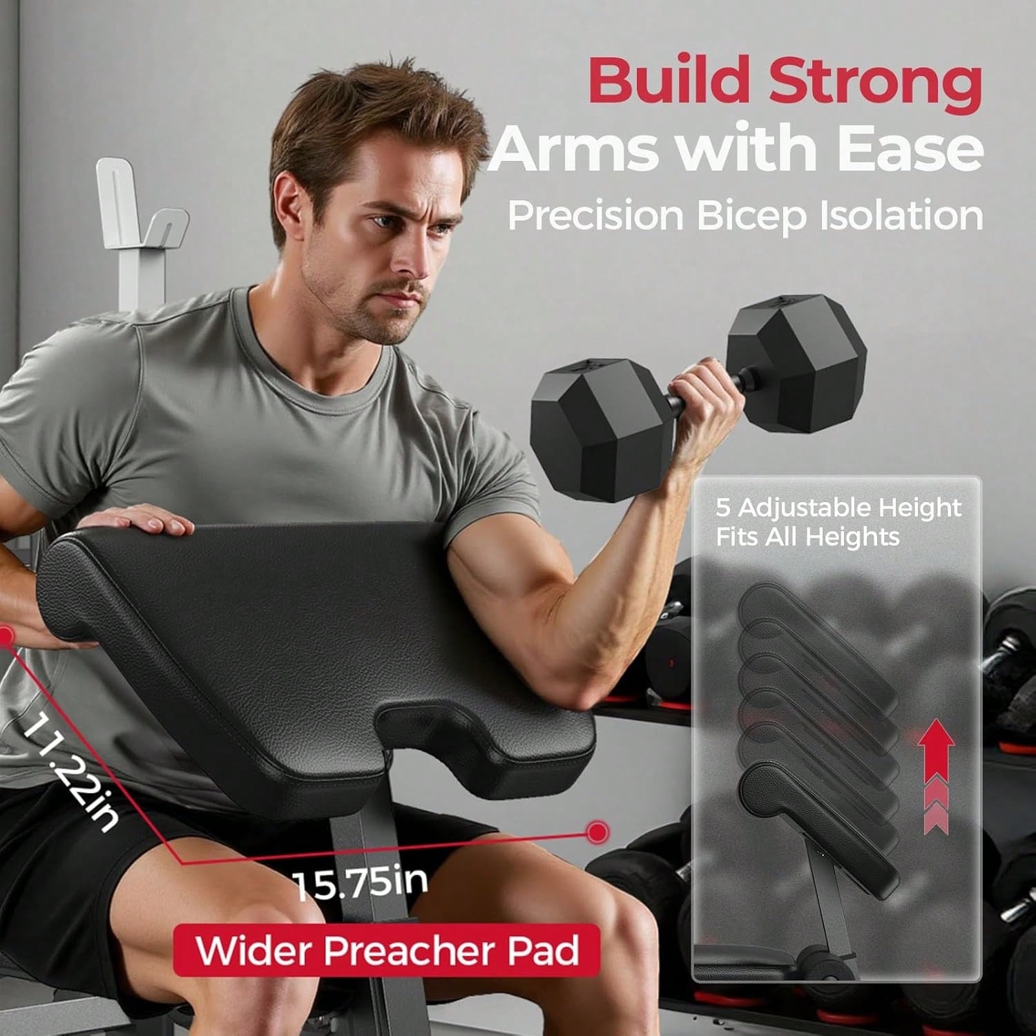 FLYBIRD調整可能なウェイトベンチ、ベンチプレスラック、 - Home Gym Leg Extension のレビューと価格