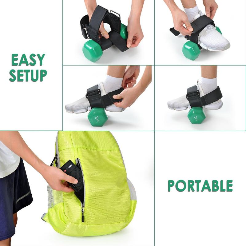 ホームジムシェイプアップ器具 ダンベルフットアタッチメント  - Home Gym Leg Extension のレビューと価格
