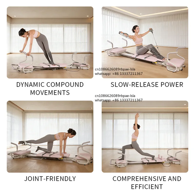 ポータブルホームジム機器 多機能リフォーマー ピラティスマシ - Home Gym Pilates のレビューと価格
