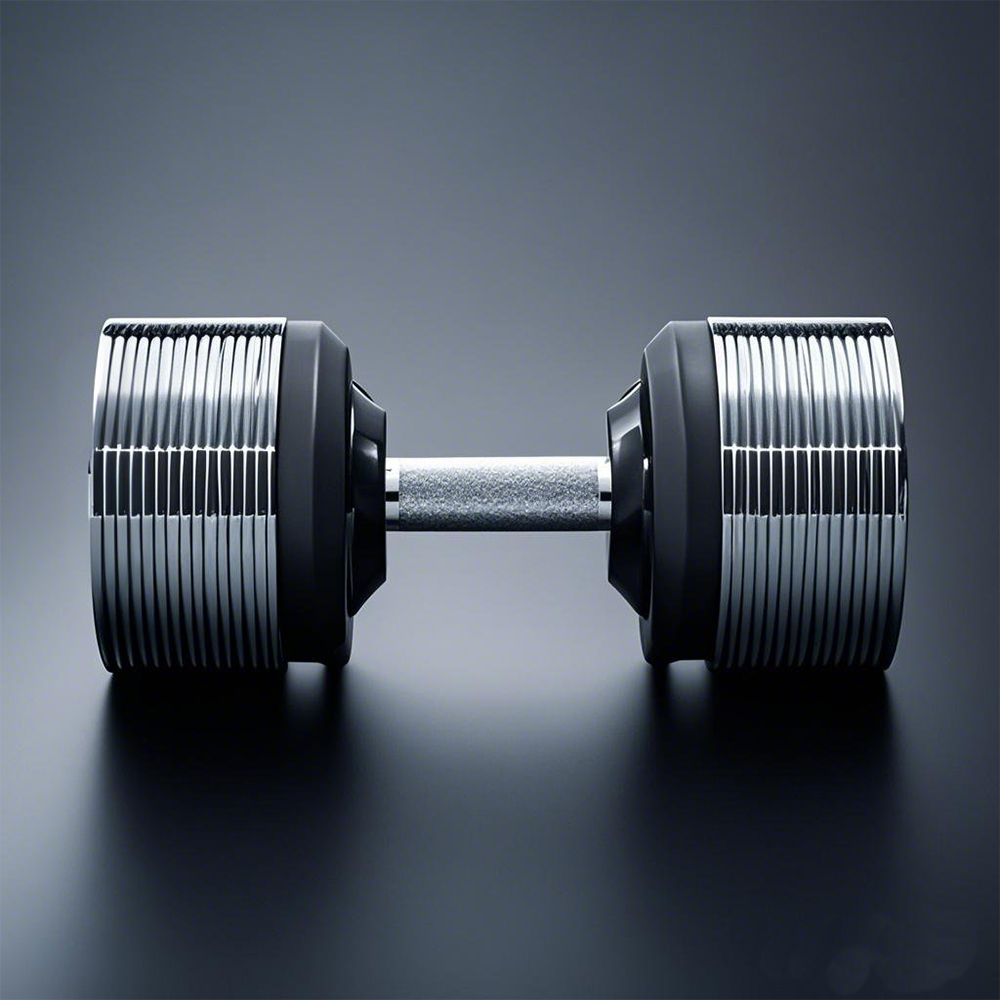 40kg調整可能ダンベルセット、スチール＆ラバー製フィットネ - Home Gym No Equipment のレビューと価格