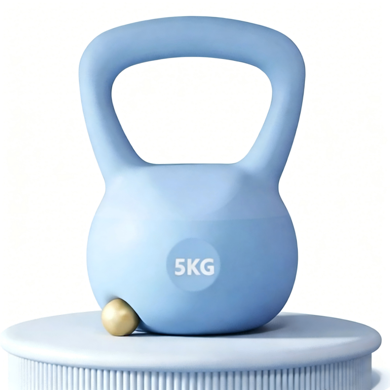 5KG PVCケトルベル 滑り止めグリップ付き 床に優しい  - Home Gym Full Body のレビューと価格