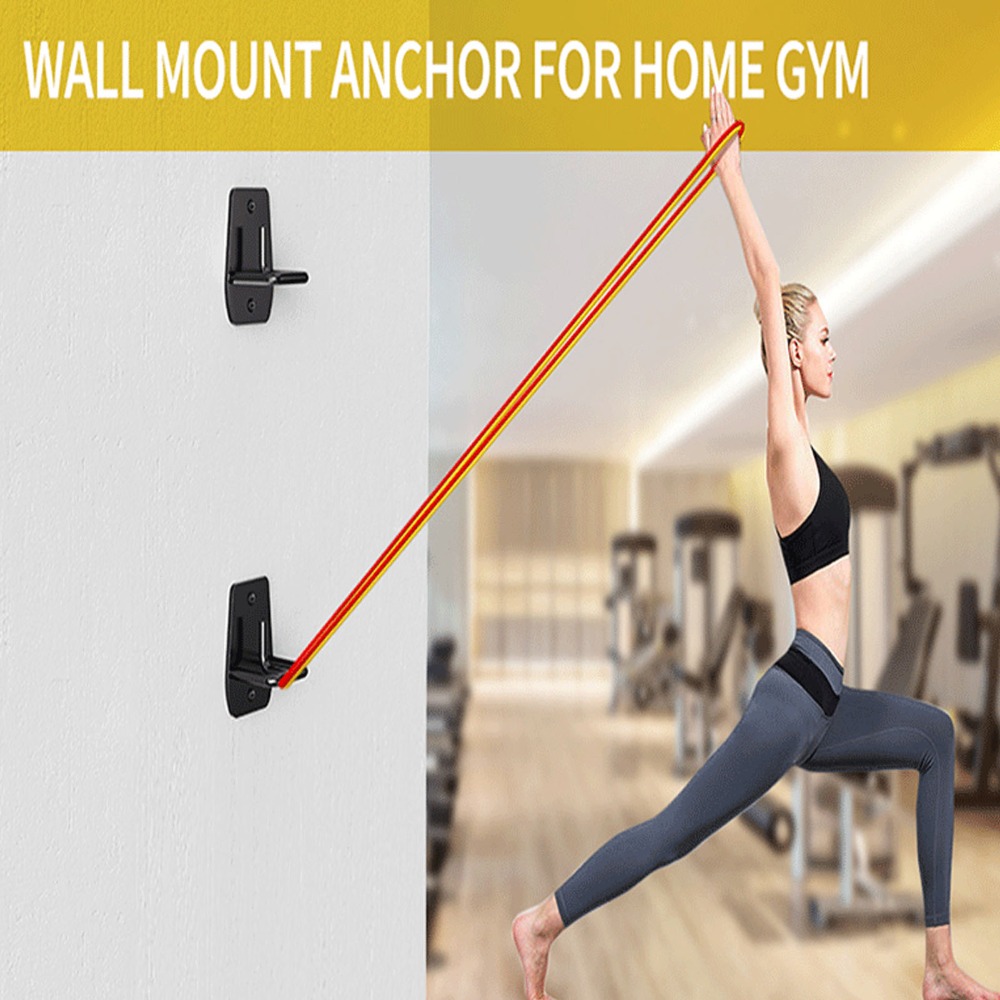 3個入り ブラック エクササイズバンド用ウォールアンカー 炭 - Home Gym Equipments のレビューと価格