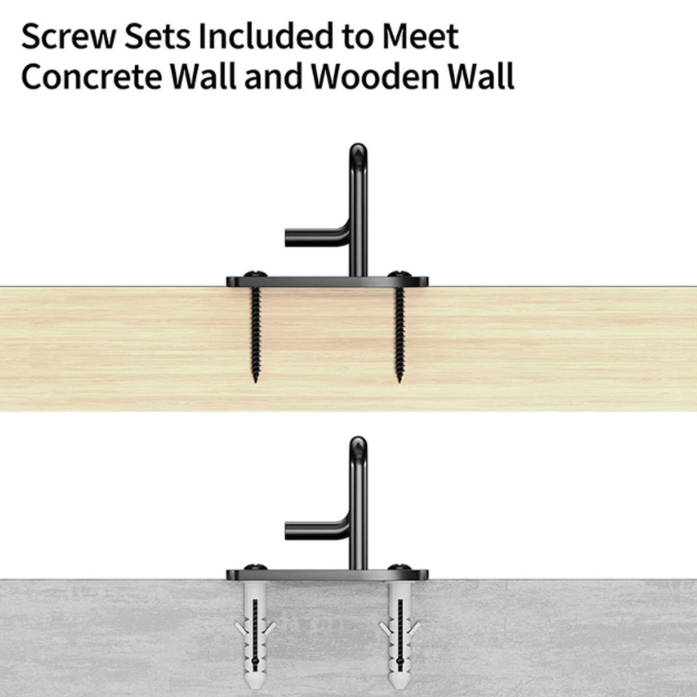 3個入り ブラック エクササイズバンド用ウォールアンカー 炭 - Home Gym Equipments のレビューと価格
