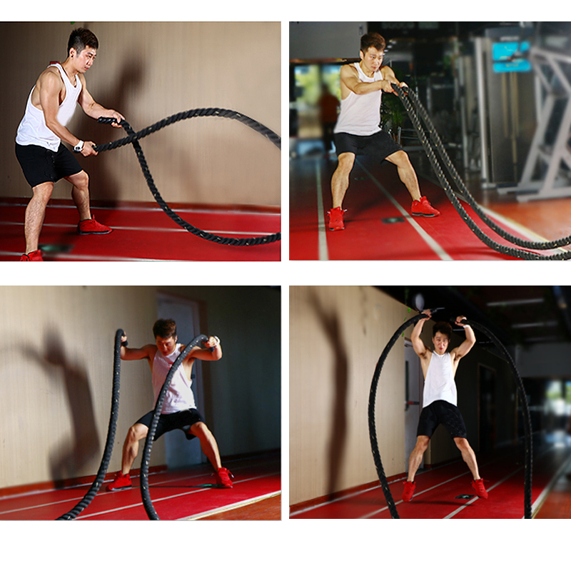 9M/12M/15M フィットネスバトルロープ クロスフィッ - Home Gym No Equipment のレビューと価格