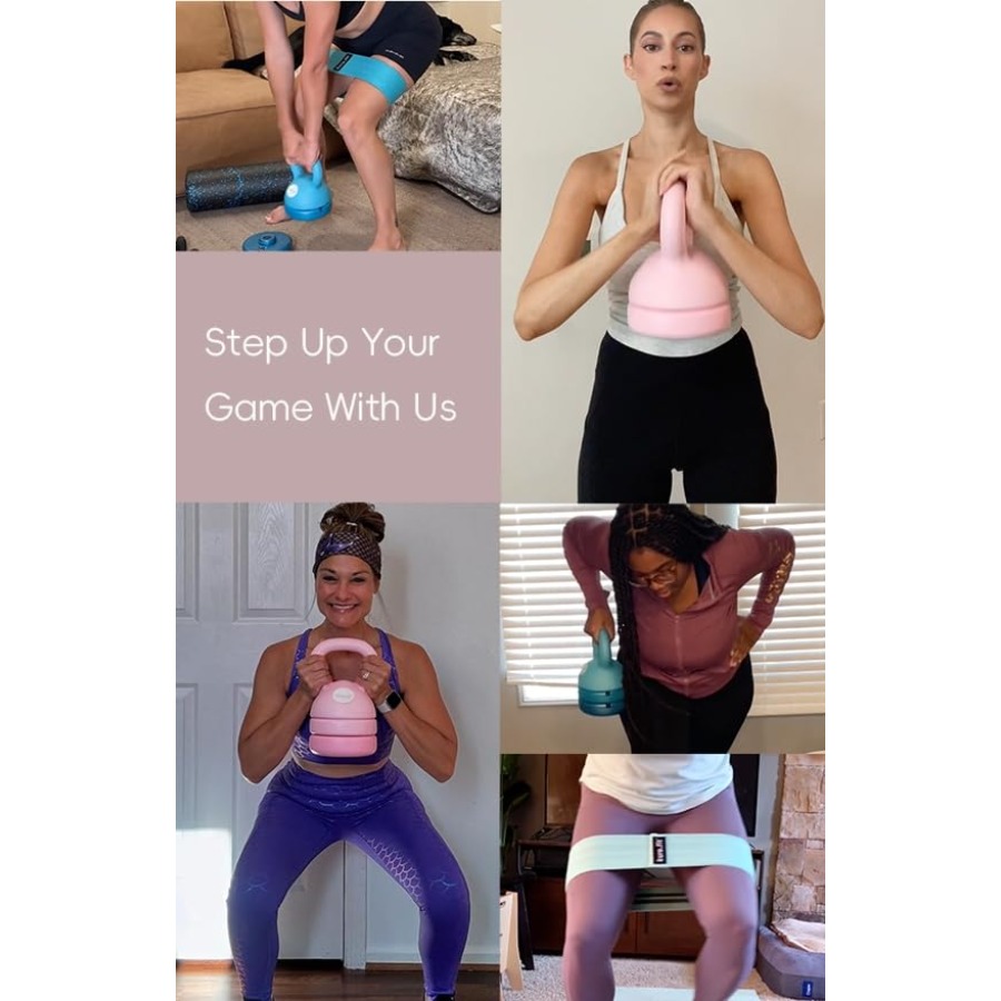 家庭用調整可能ケトルベル 鋳鉄製 ブラックパウダーコート仕上 - Home Gym Full Body のレビューと価格