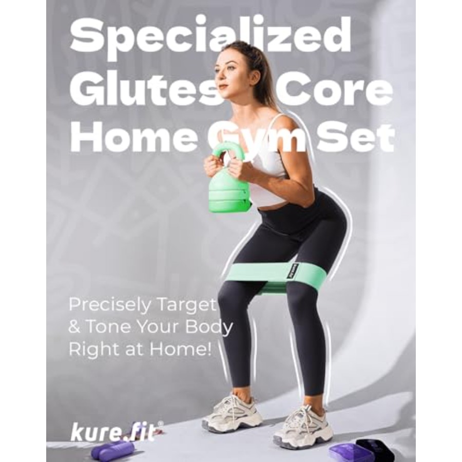 家庭用調整可能ケトルベル 鋳鉄製 ブラックパウダーコート仕上 - Home Gym Full Body のレビューと価格