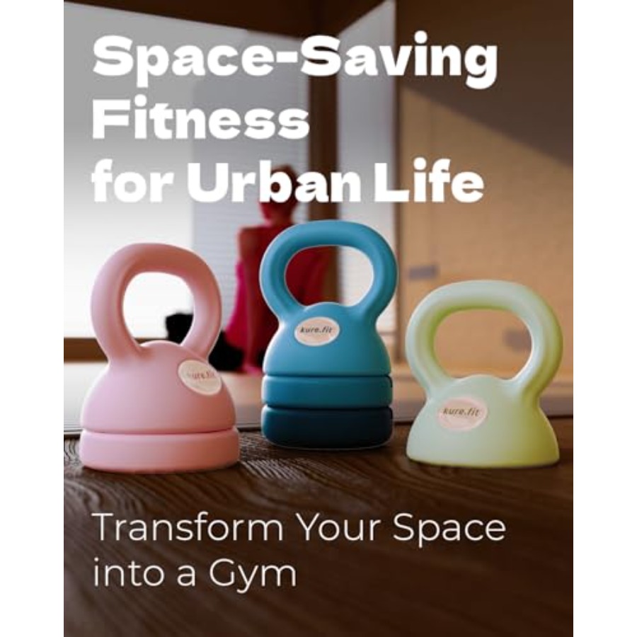 家庭用調整可能ケトルベル 鋳鉄製 ブラックパウダーコート仕上 - Home Gym Full Body のレビューと価格
