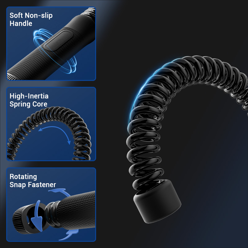 UMAY ロープレスバトルロープ、低騒音抵抗エクササイズロー - Home Gym Full Body のレビューと価格