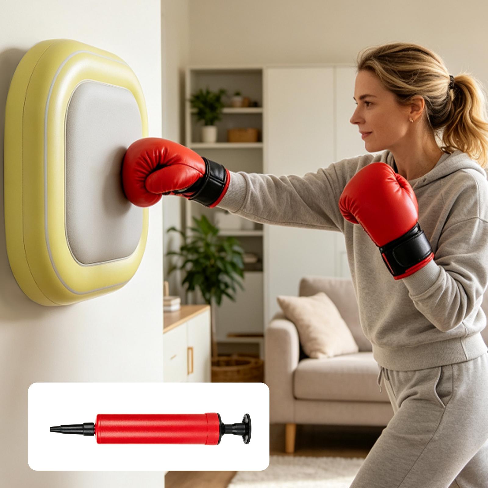 壁に取り付け可能な、空気で膨らませて使用する、柔らかい素材の - Home Gym Equipments のレビューと価格