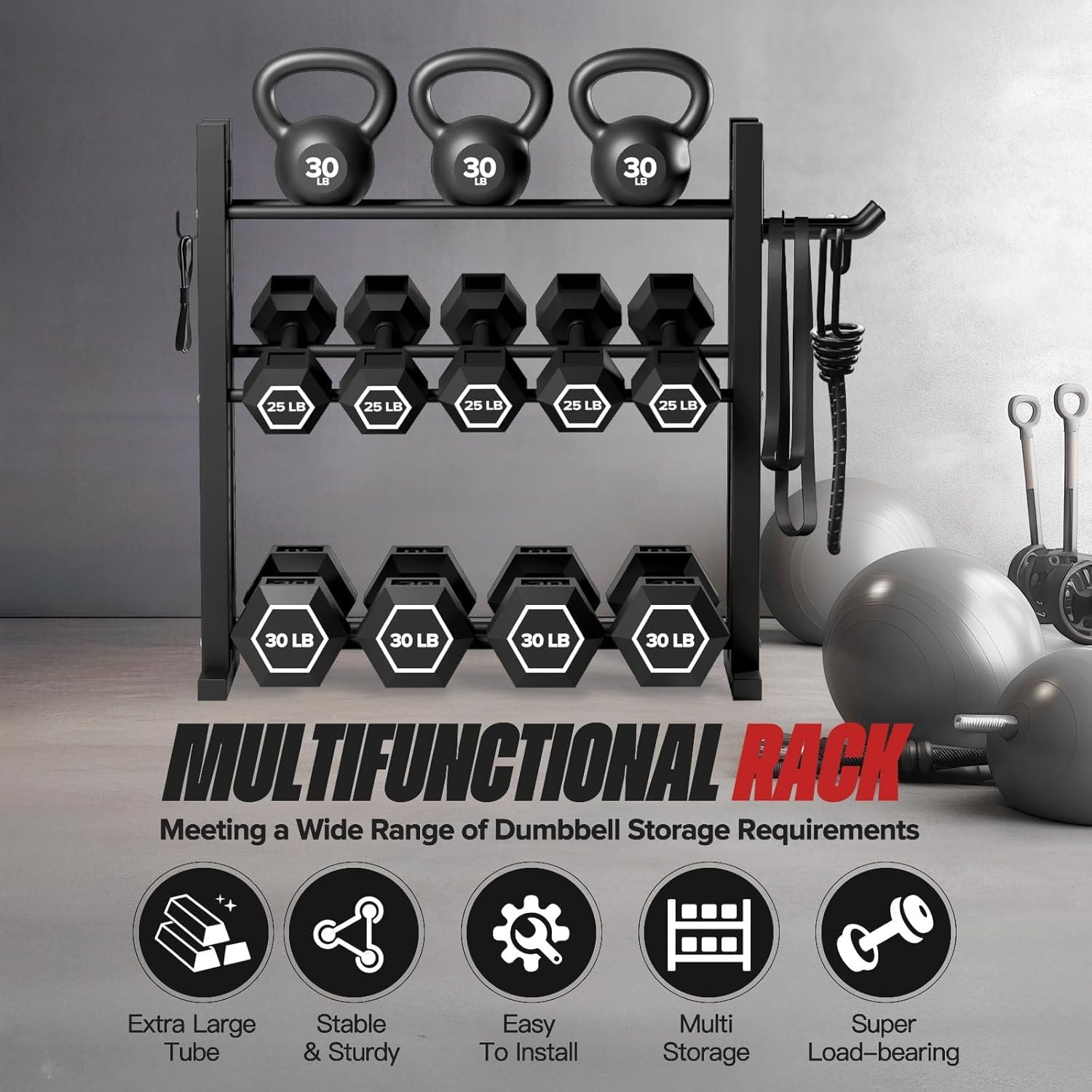 ホームジム用、スチール製、シルバーカラー、高さ調節可能、耐荷 - Home Gym Usa のレビューと価格