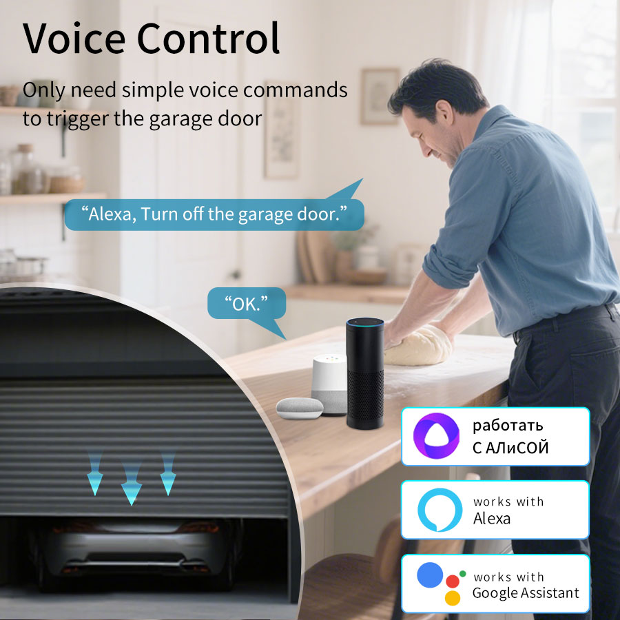 Tuya スマート WiFi または Zigbee ガレージ - Home Gym Garage のレビューと価格