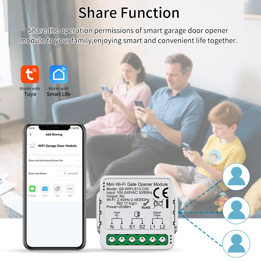 Tuya スマート WiFi または Zigbee ガレージ - Home Gym Garage のレビューと価格