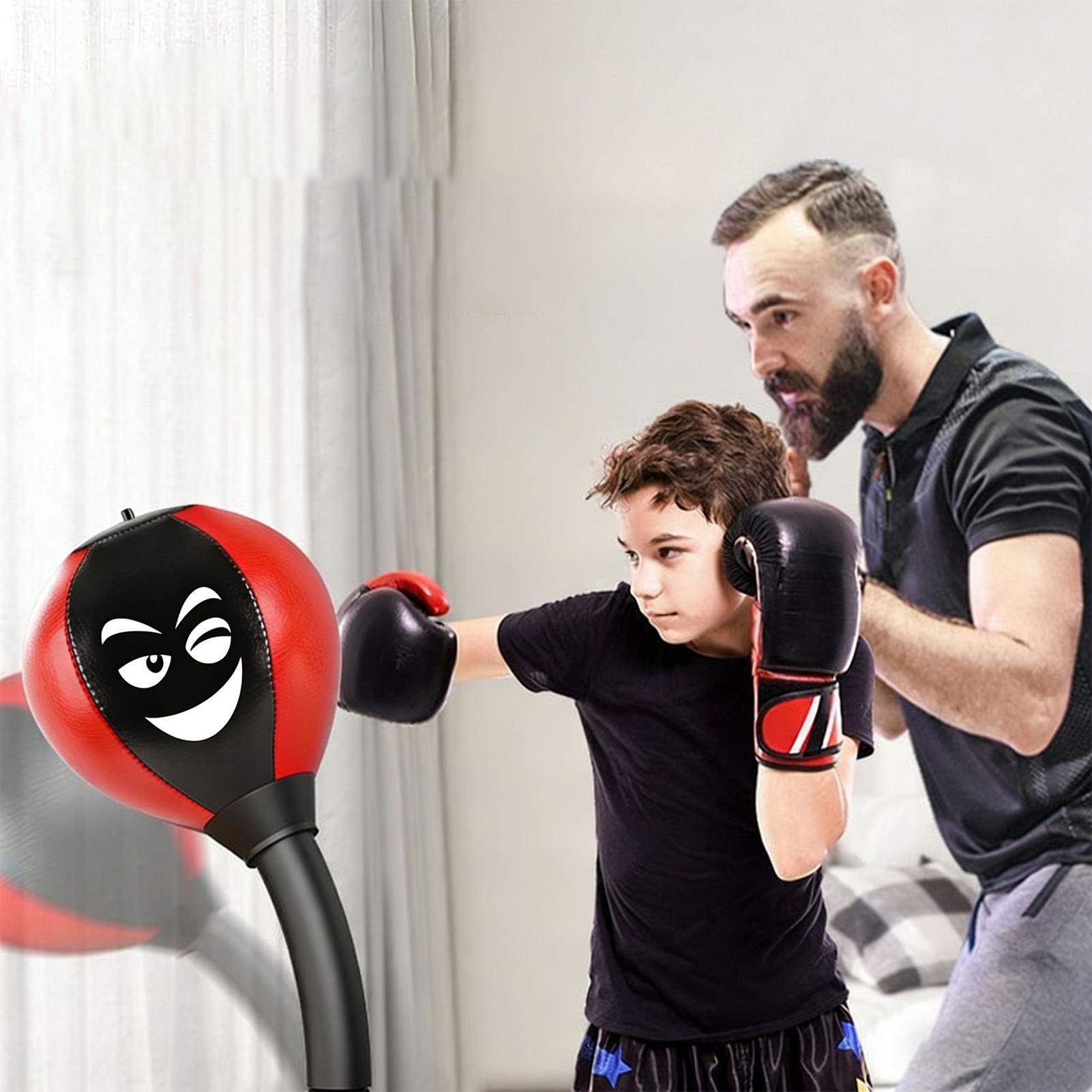 デスクトップパンチングバッグ 吸盤式テーブルボクシングトイ  - Home Gym Garage のレビューと価格