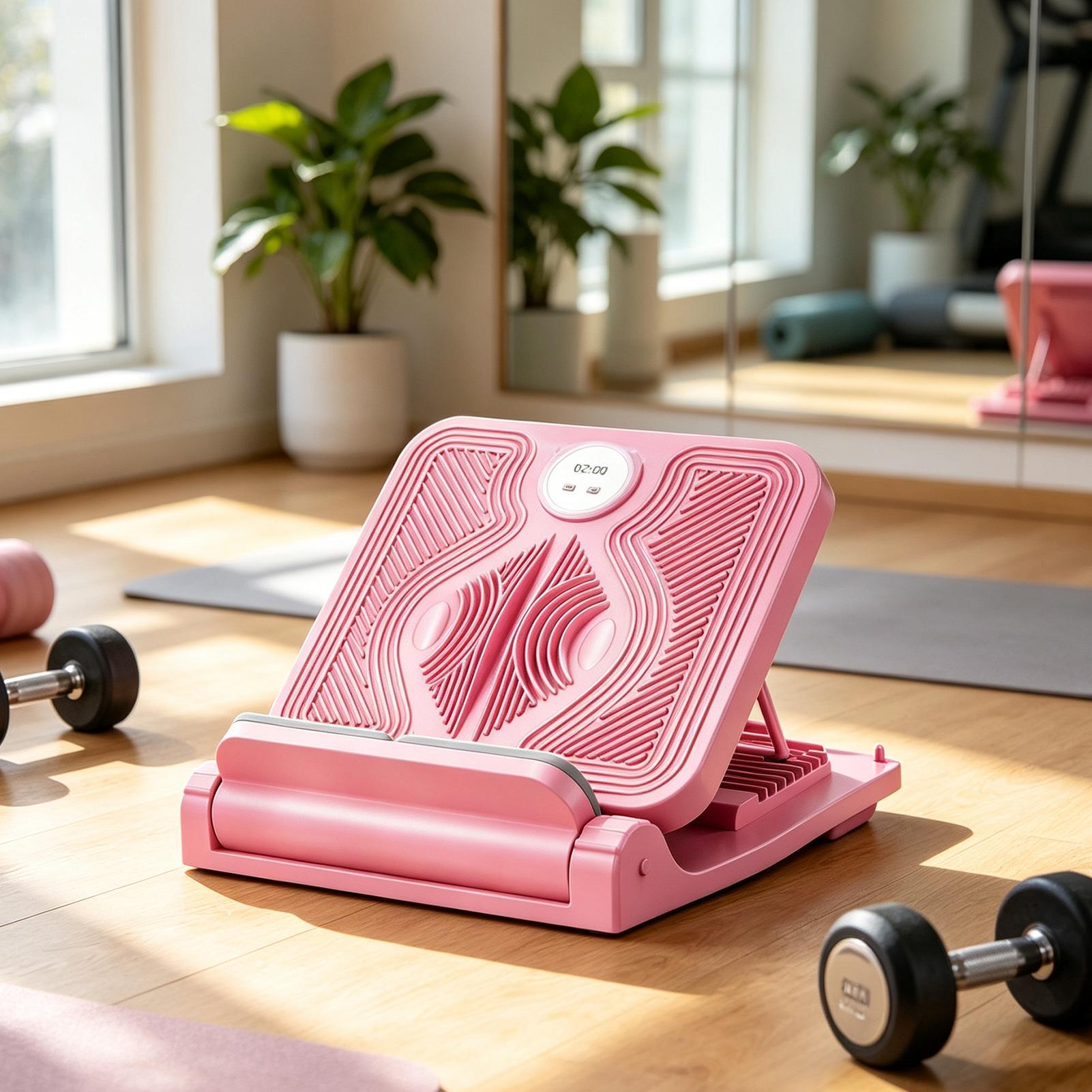 調節可能な滑り止め付きふくらはぎストレッチボード、タイマー付 - Home Gym Pilates のレビューと価格