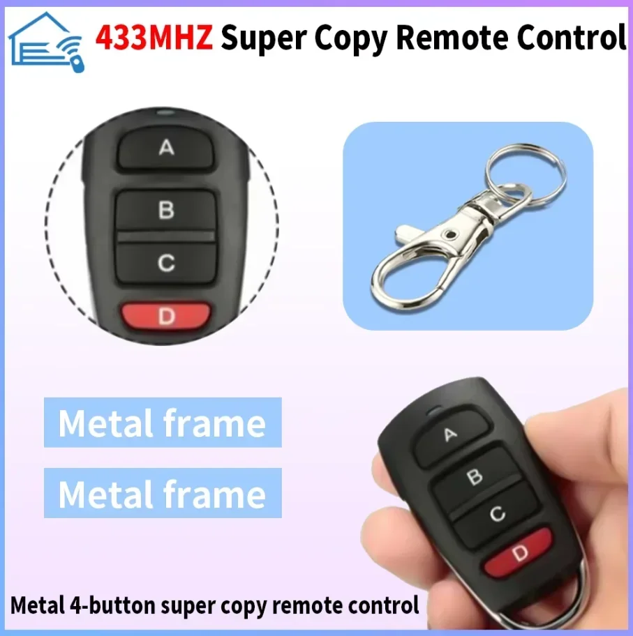 3 個 433 Mhz ユニバーサルガレージドアコントロール - Home Gym Garage のレビューと価格