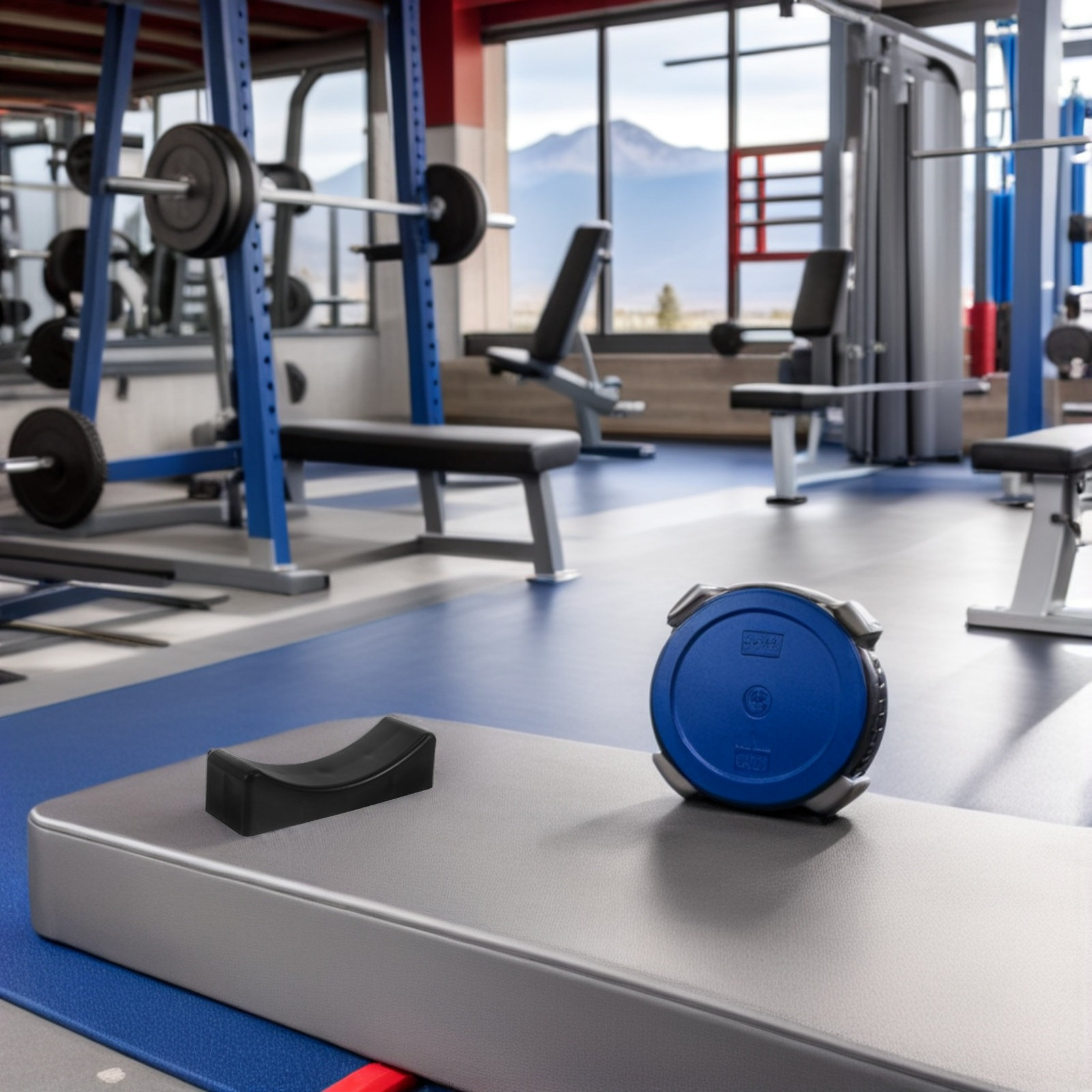 8個入りダンベルホルダーラック、中空軽量、防音ダンベルサドル - Home Gym Usa のレビューと価格