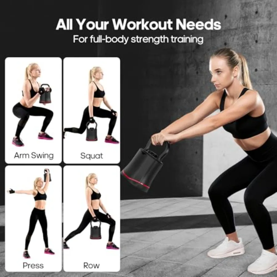 ホームジム調整可能ケトルベル 6-in-1 クイックスイッチ - Home Gym Full Body のレビューと価格