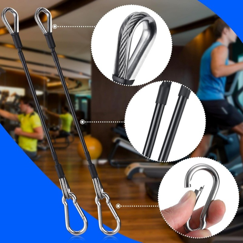 1/2個 25cm ジムケーブル延長コード ボウフレックスホ - Home Gym Leg Extension のレビューと価格