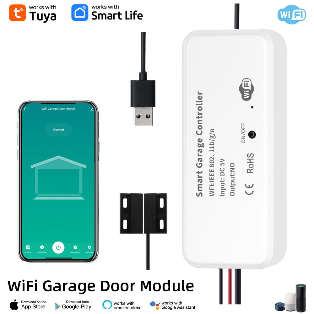 ガレージドアオープナー,スマートフォンリモートコントロール, - Home Gym Garage のレビューと価格