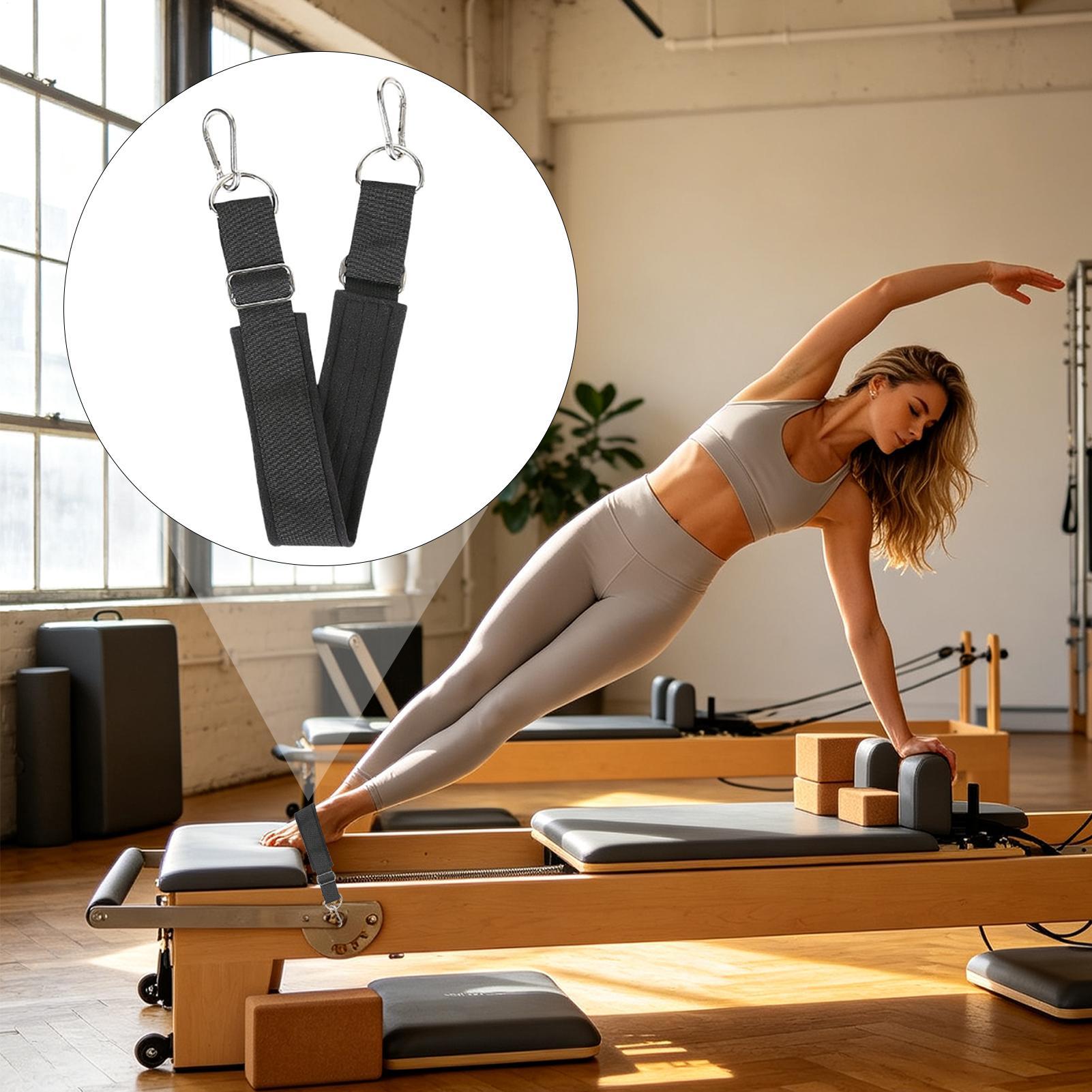 リフォーマーフットストラップ ダブルループ 厚手 滑り止め  - Home Gym Pilates のレビューと価格